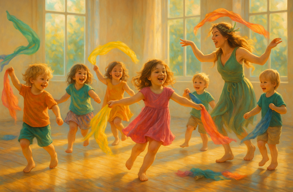 Kreativer Kindertanz mit der NaturElfeRamsau 🌿✨