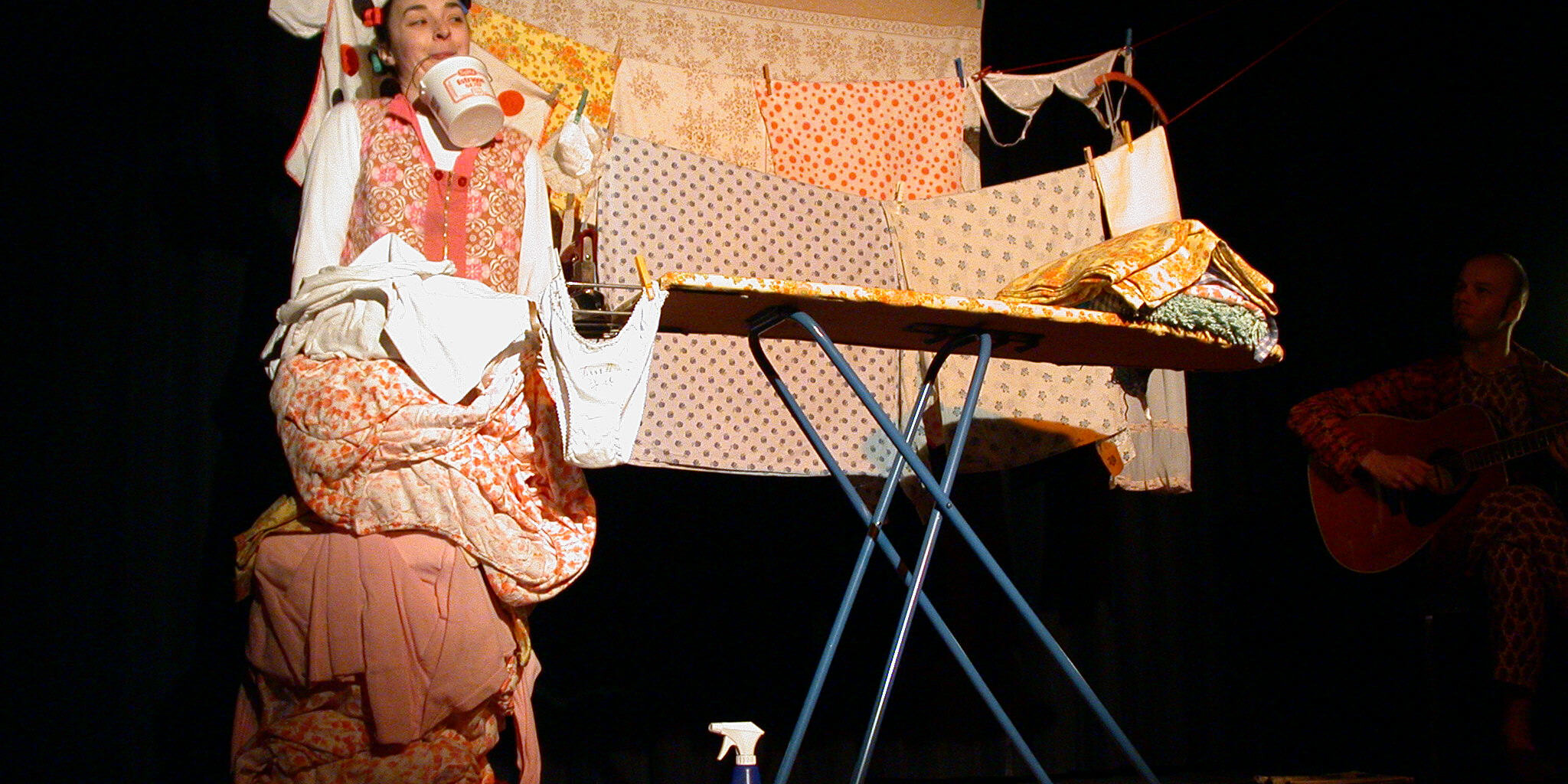 Kindertheater: Kluppe Wäschekind